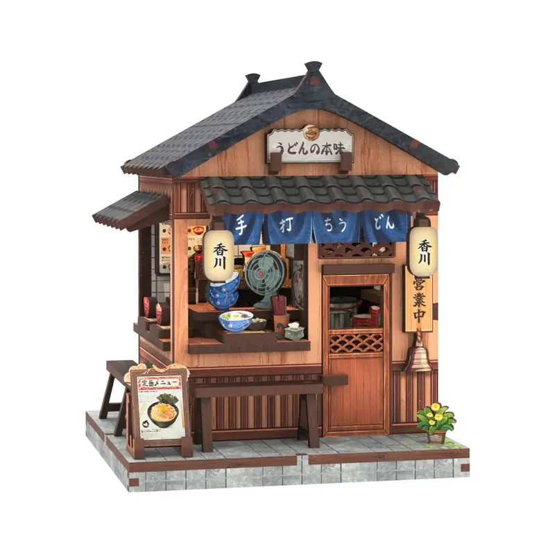 CuteBee - Miniatur Haus - Kagawa Udon House