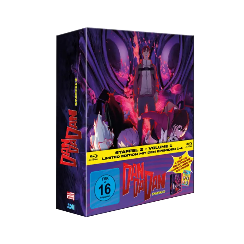 DAN DA DAN Season 2 - Vol. 1 - Limited Edition mit Sammelklappbox (Blu-ray)