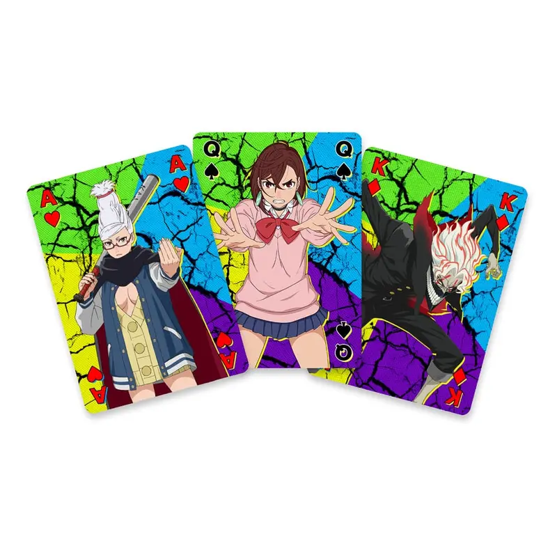Dandadan Spielkarten 52er Blatt für Poker, Skat, etc.