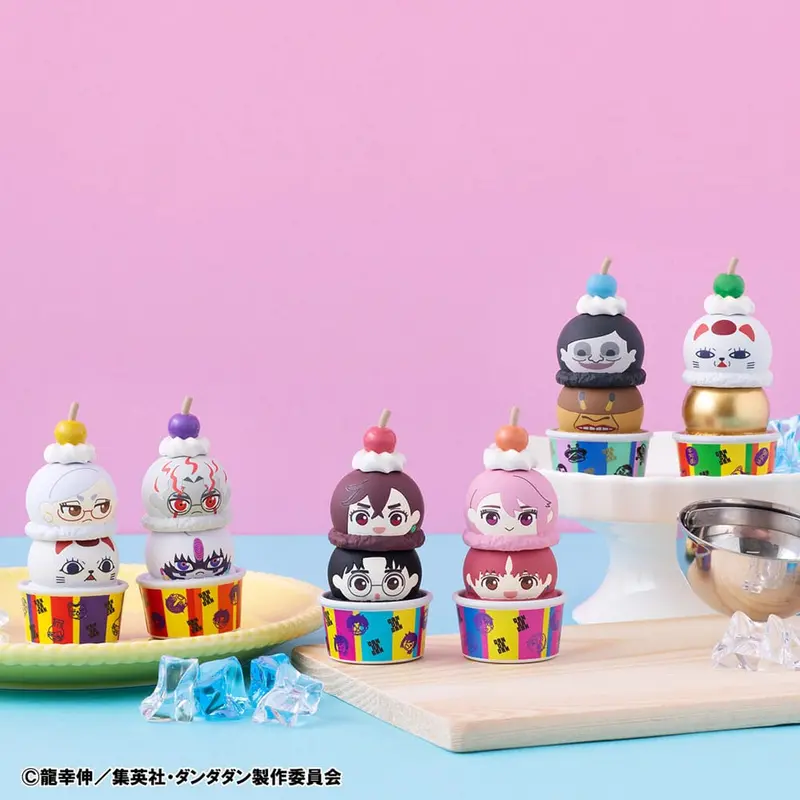 Dandadan Tsumichen Stack up & Change 6 Sammelfiguren 8 cm