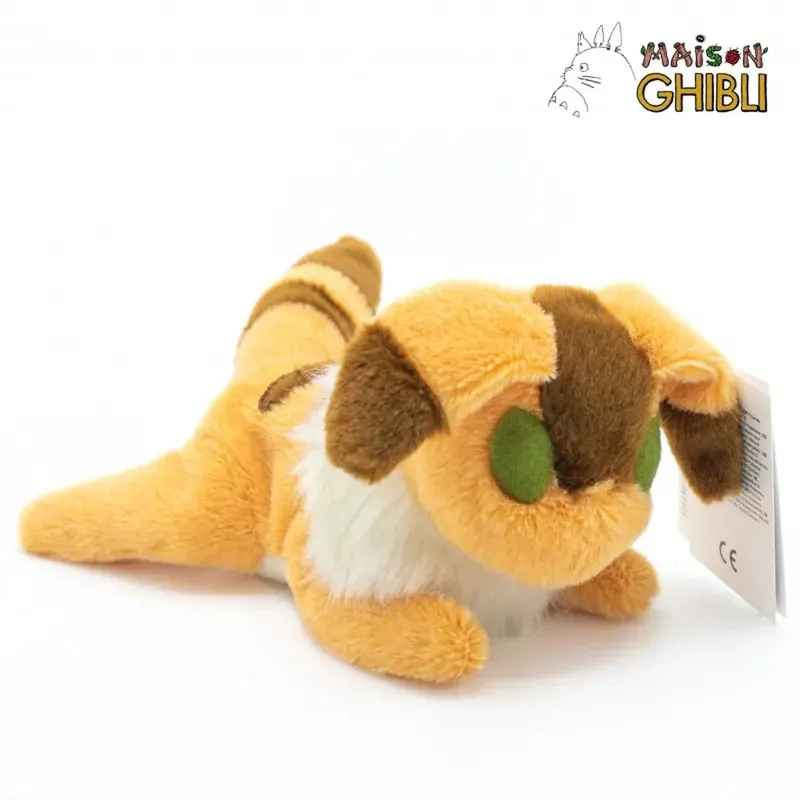Das Schloss im Himmel - Fuchshörnchen (Liegend) - Beanbag Plüschtier (Größe M) - 21 cm
