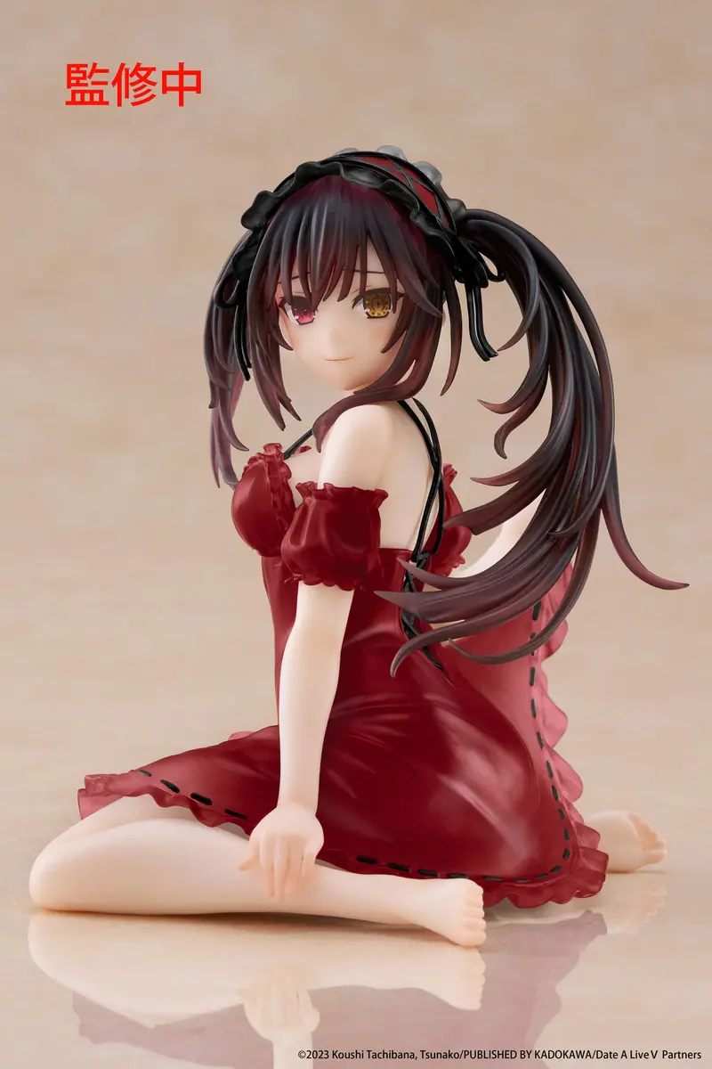 Date A Live IV - Kurumi Tokisa - Nightwear Desktop Cute Renewal Figur (Taito)