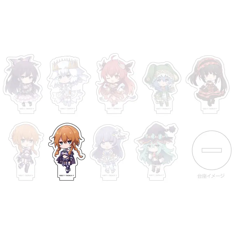 Date A Live IV Puchi Mini Aufsteller Yuzuru Yamai