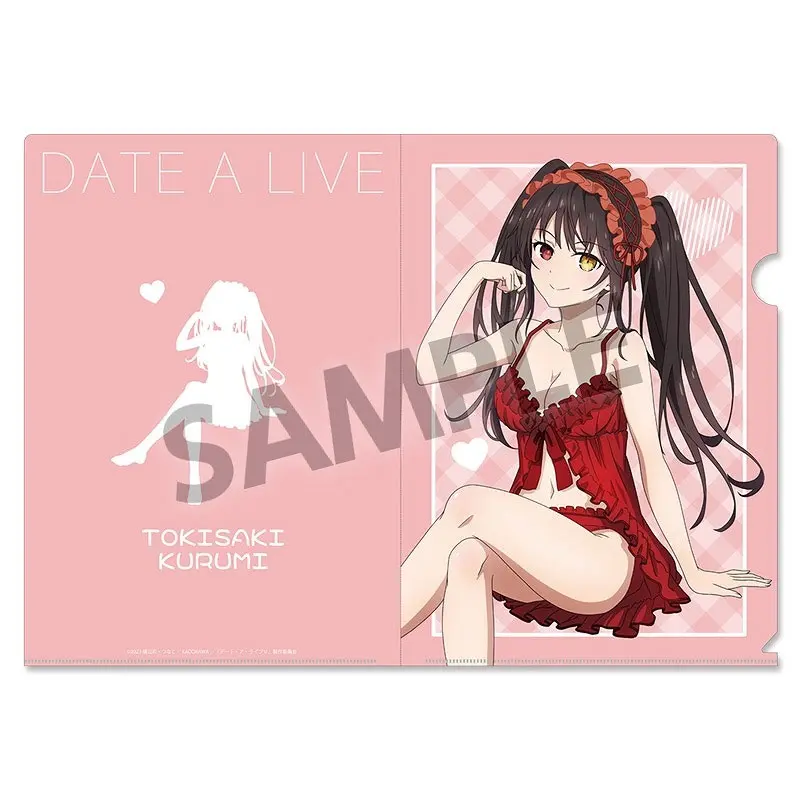 Date A Live V Kurumi Clearfile - Lingerie Ver. (DIN A4)