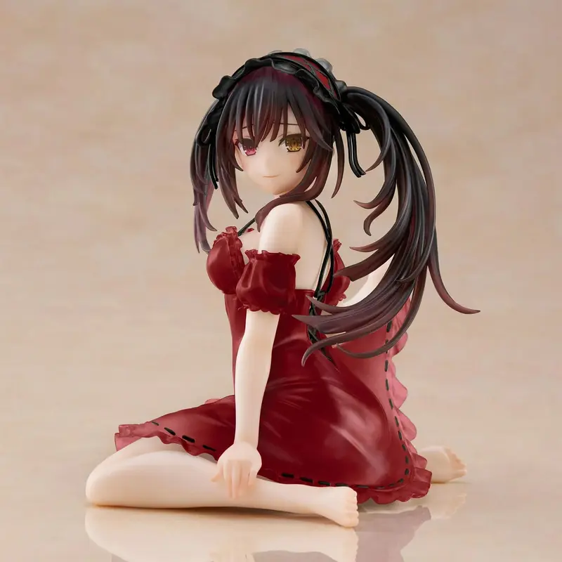 Date A Live V - Kurumi Tokisaki (Nightwear Ver. Renewal) - Desktop Cute Figure - 13 cm - Taito