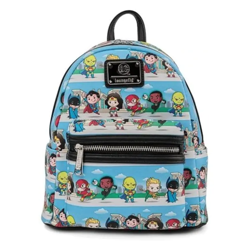 DC Superheroes - Chibi Lineup - Mini Backpack - 23x27x11cm - Loungefly