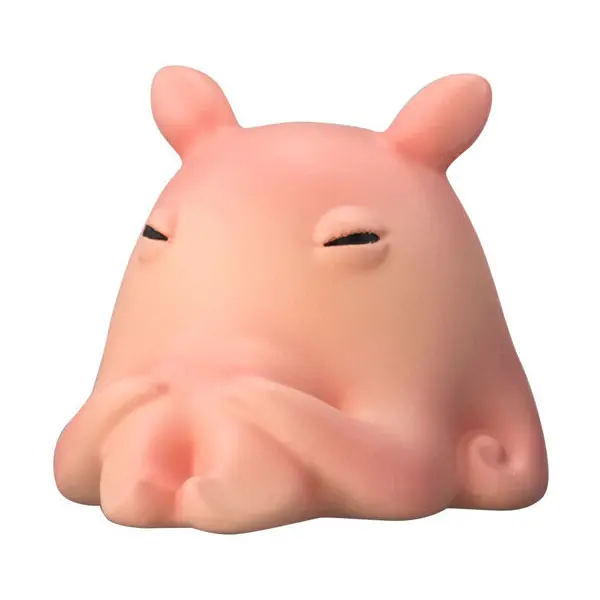 Deepsea Creatures Light Up Figur - Schirmkrake - Machiboke - Gashapon