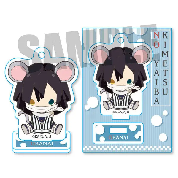 Demon Slayer Characchu! Mini Aufsteller/Anhänger Obanai Iguro
