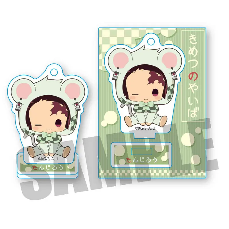Demon Slayer Characchu! Vol. 3 Mini Aufsteller/Anhänger Tanjiro Kamado (Kigurumi)