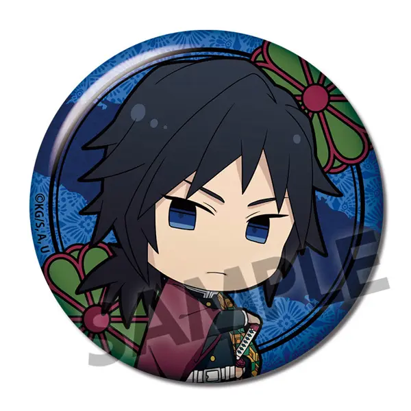 Demon Slayer Chibi Button Giyuu Tomioka