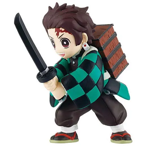 Demon Slayer Desktop Helper Gashapon Figur Tanjiro Kamado (Gummibandhalter)