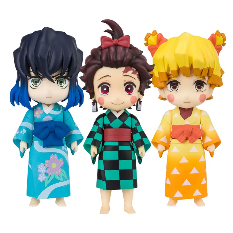 Demon Slayer Figuarts mini Figuren Entertainment District Arc Set (Sumiko, Zenko, Inoko)