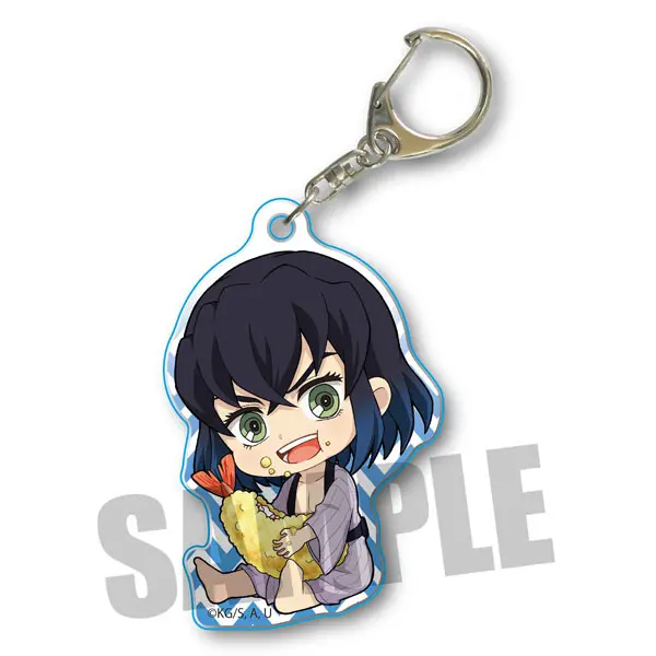 Demon Slayer Gyugyutto Anhänger Inosuke Hashibira Food Ver.