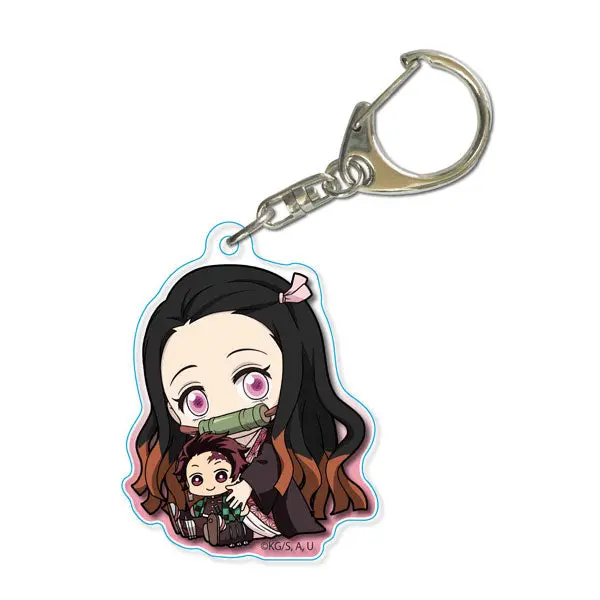 Demon Slayer Gyugyutto Anhänger Nezuko Kamado & Tanjiro Kamado