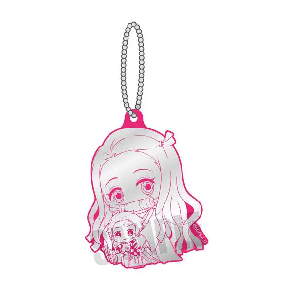 Demon Slayer Gyugyutto Reflector Anhänger Nezuko Kamado & Tanjiro Kamado