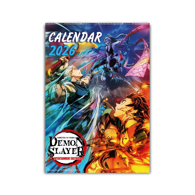 Demon Slayer -Kimetsu no Yaiba- Entertainment District Arc - Wandkalender 2026