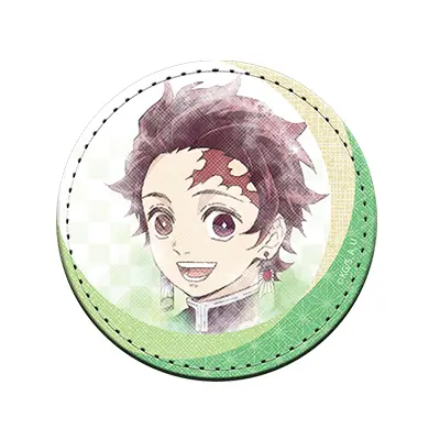 Demon Slayer Kunstleder Button Tanjiro Kamado (B)