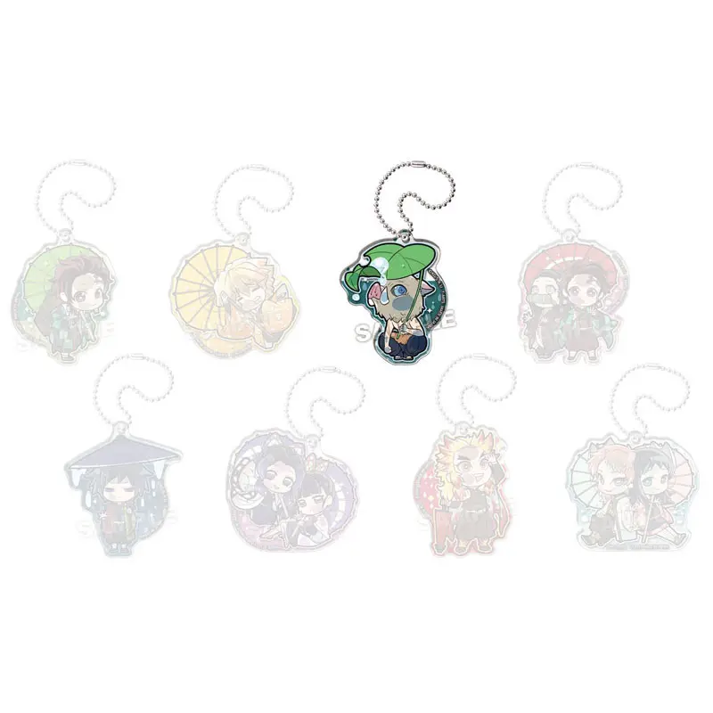 Demon Slayer Pita! Defome Japanese Umbrella Gashapon Anhänger Inosuke Hashibira