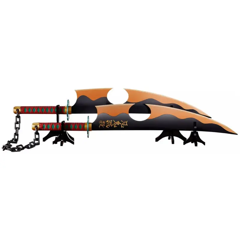 Demon Slayer Proplica Repliken 1/1 Tengen Uzui's Nichirin Schwerter