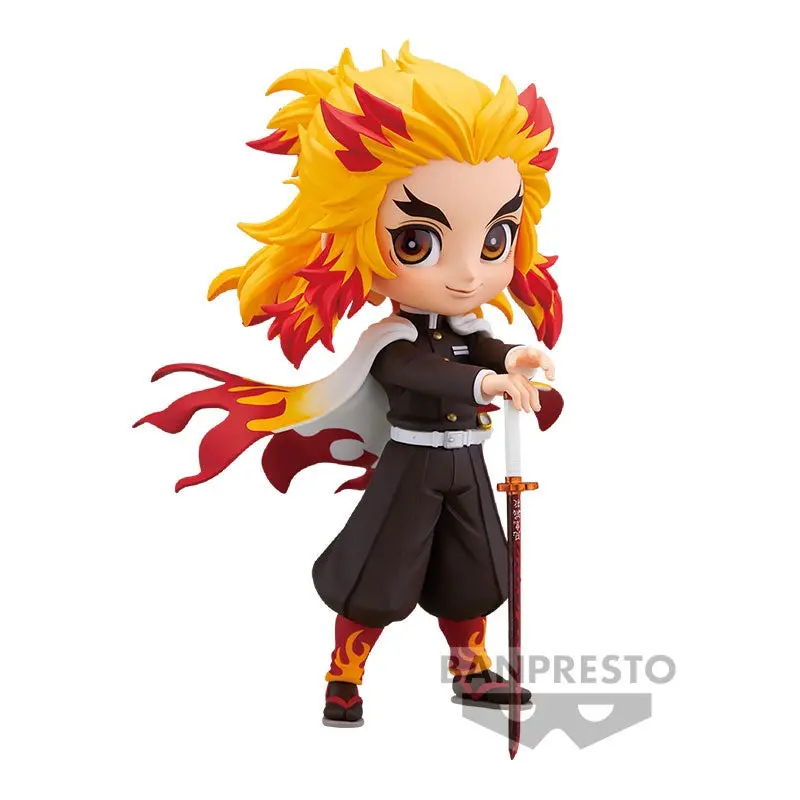 Demon Slayer Q Posket Figur Kyojuro Rengoku Ver. A