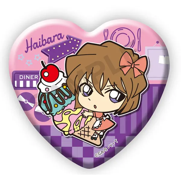 Detective Conan Herz Button American Diner Ai Haibara