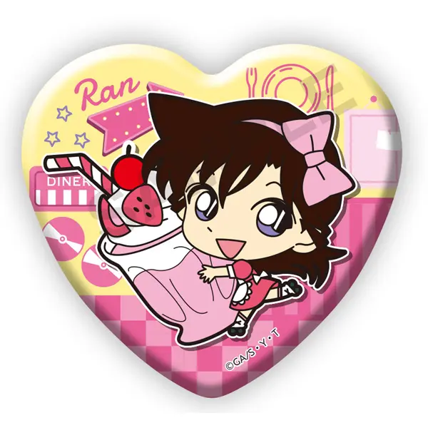 Detective Conan Herz Button American Diner Ran Mori