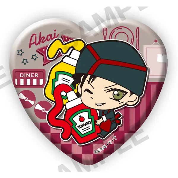 Detective Conan Herz Button American Diner Shuichi Akai