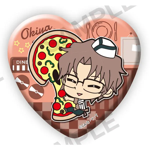 Detective Conan Herz Button American Diner Subaru Okiya