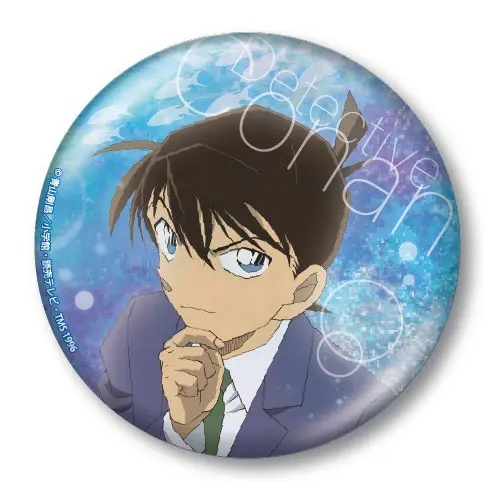 Detective Conan XL Kirakira Button Vol. 2 Shinichi Kudo Aqua Ver.