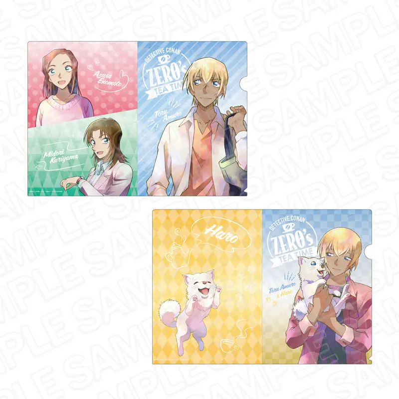 Detective Conan Zero's Tea Time Clearfile 2er-Set Vol. 2