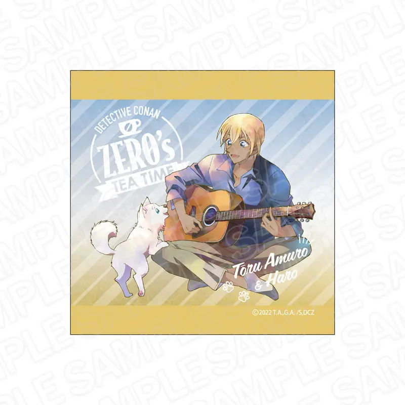 Detective Conan Zero's Tea Time Polyestertuch Toru Amuro & Haro Vol. 2 (A)