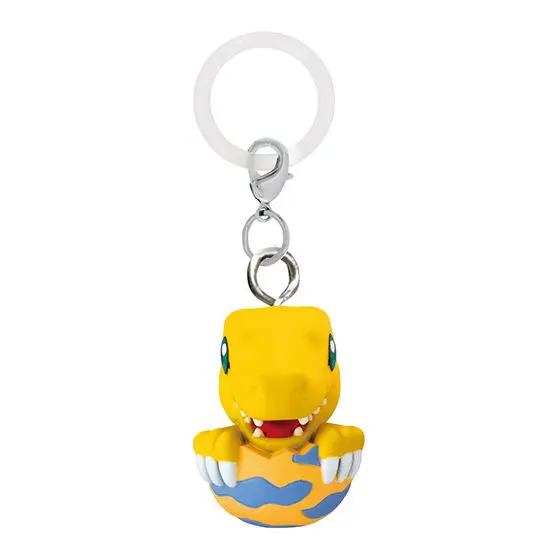 Digimon Adventure Agumon Anhänger - Mejirushi - Gashapon