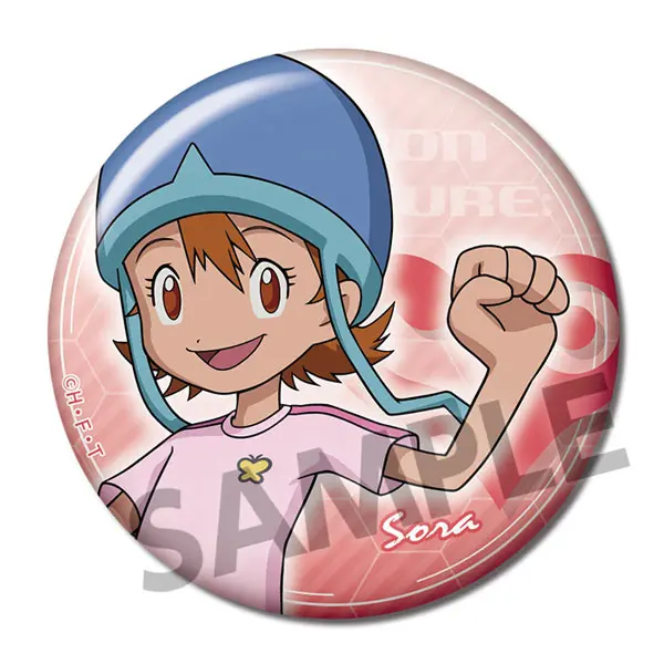 Digimon Adventure Button Vol. 1 Sora Takenouchi