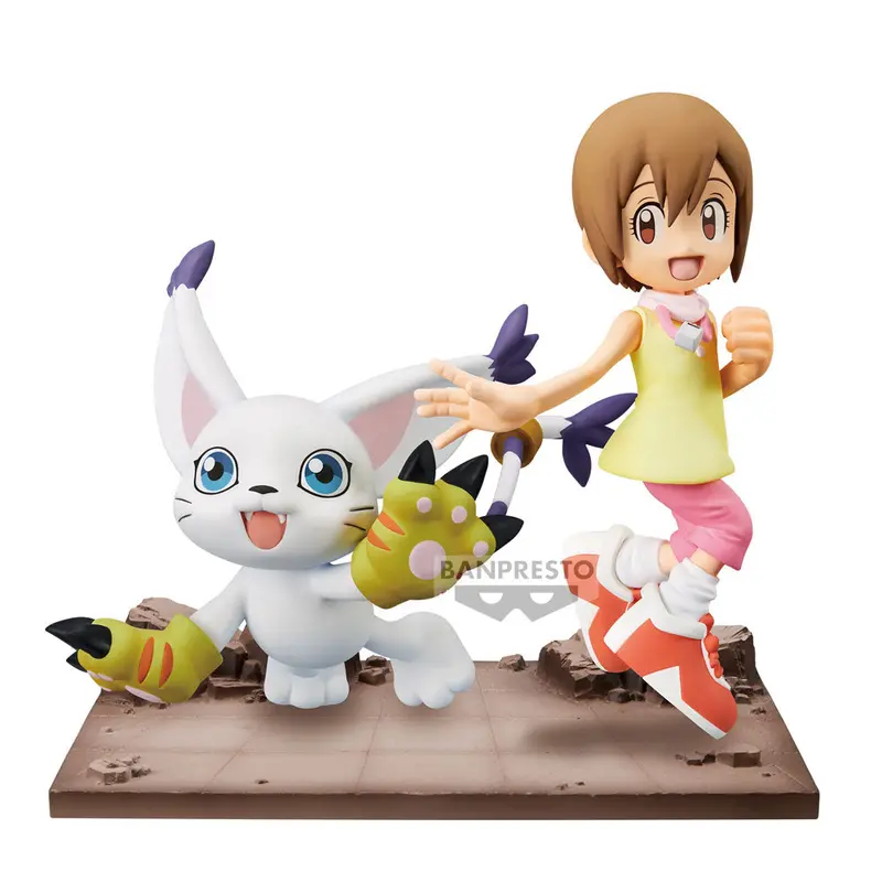 Digimon Adventure DXF~Adventure Archives~ PVC Statue Kari & Gatomon