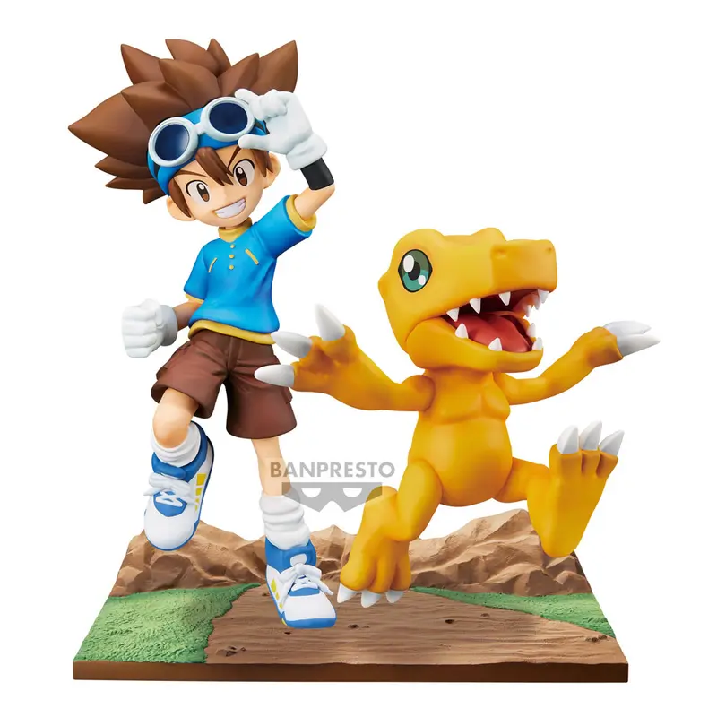 Digimon Adventure DXF～Adventure Archives～ PVC Statue Taichi & Agumon [DAP]