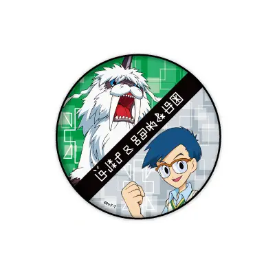 Digimon Adventure Puchi Button Joe Kido & Ikakkumon