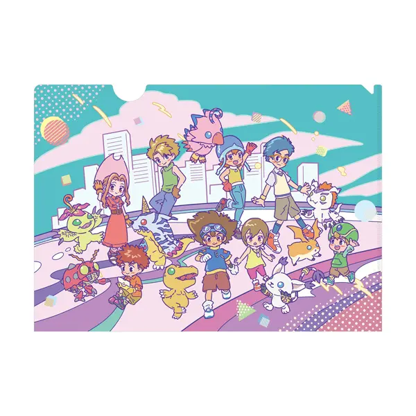 Digimon Adventure Retro Pop Clearfile