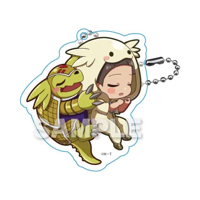 Digimon GyaoColle Anhänger Cody Hida & Armadillomon