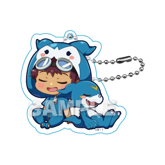 Digimon GyaoColle Anhänger Davis Motomiya & Veemon