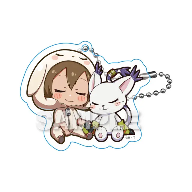Digimon GyaoColle Anhänger Kari Yagami & Gatomon (A)