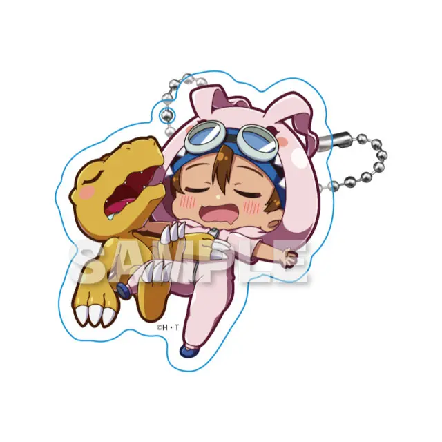 Digimon GyaoColle Anhänger Taichi Yagami & Agumon