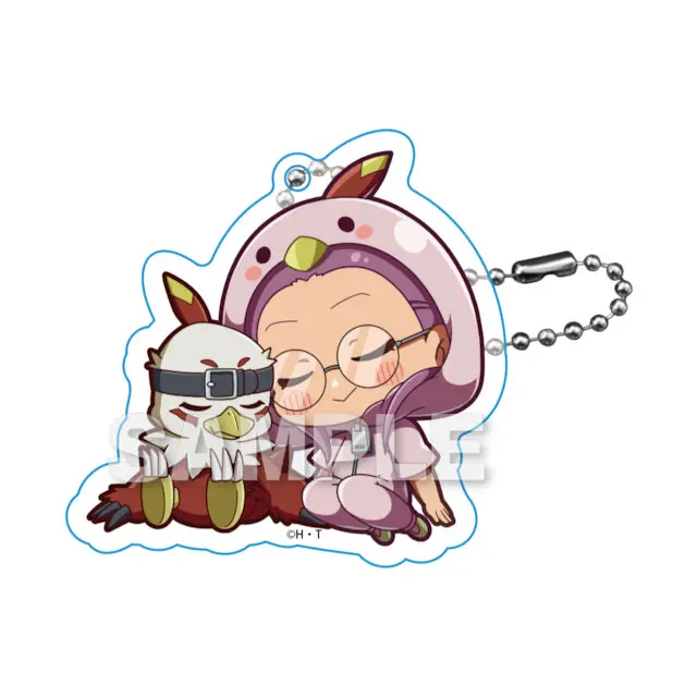 Digimon GyaoColle Anhänger Yolei Inoue & Hawkmon