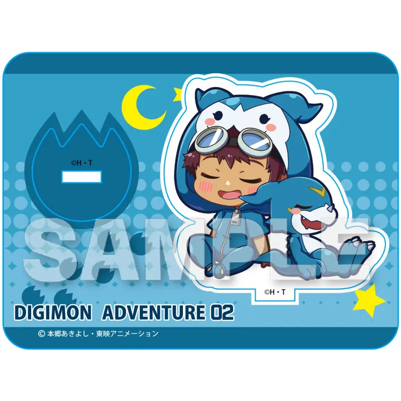 Digimon GyaoColle Aufsteller Davis Motomiya & Veemon