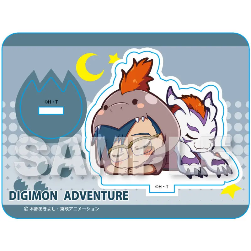 Digimon GyaoColle Aufsteller Joe Kido & Gomamon
