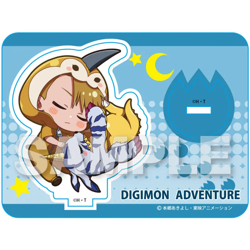 Digimon GyaoColle Aufsteller Matt Ishida & Gabumon