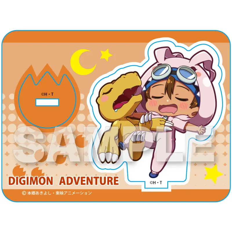 Digimon GyaoColle Aufsteller Taichi Yagami & Agumon