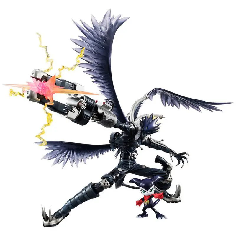 Digimon Tamers G.E.M. Serie PVC Statue Beelzemon & Impmon