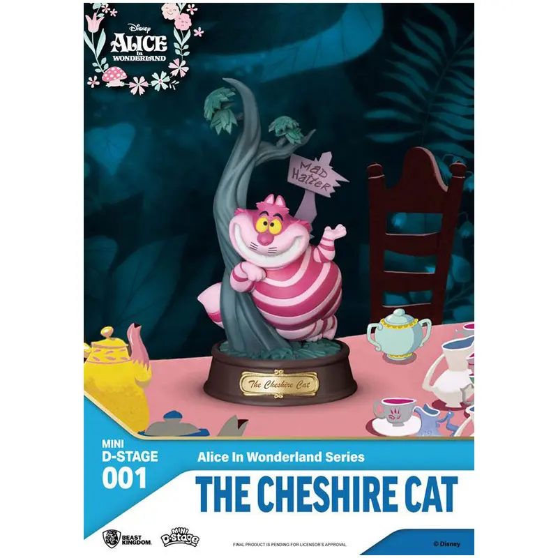 Disney Alice im Wunderland Mini D-Stage PVC Diorama The Cheshire Cat