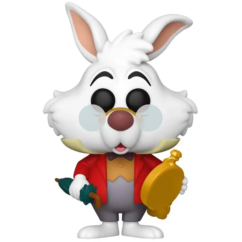 Disney Alice im Wunderland POP! Vinyl Figur White Rabbit w/Watch [DAP]