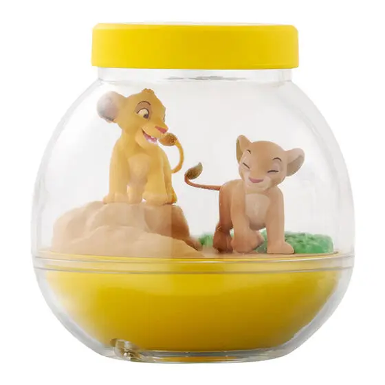 Disney Capselium Premium Gashapon Figur Simba & Nala